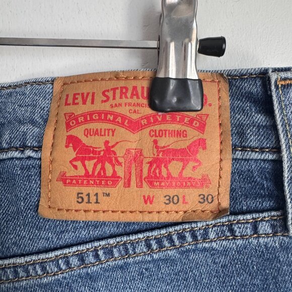 Men's Levi's 511 Jeans 30 x 30 - Picture 3 of 4
